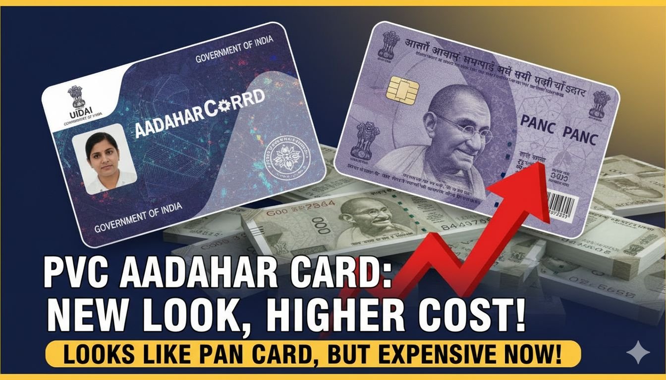 PVC आधार कार्ड की प्लास्टिक वाली इमेज