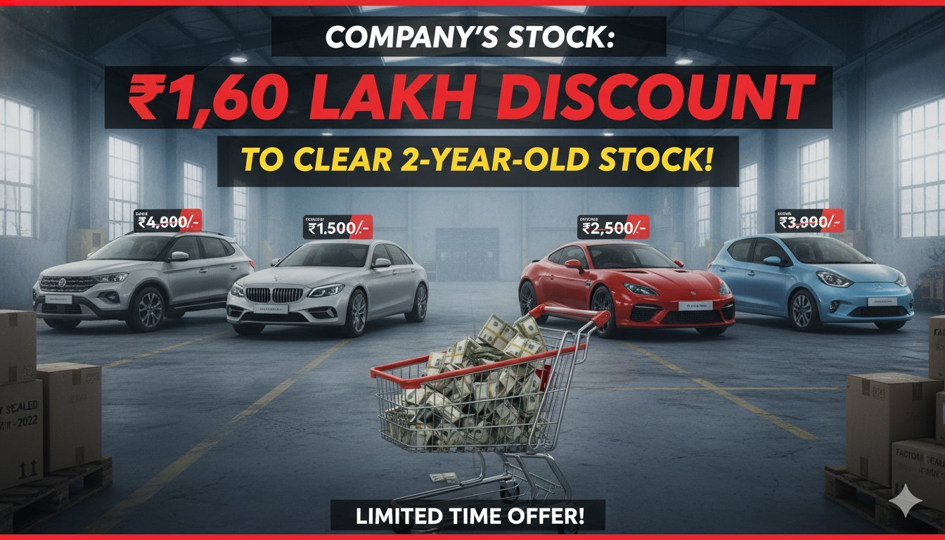 Honda cars on discount display at dealership with price tags showing savings